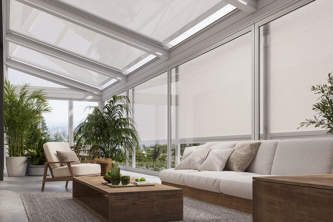 Rulou premium Mottura Starbox 4160 Indoor in terasa acoperita